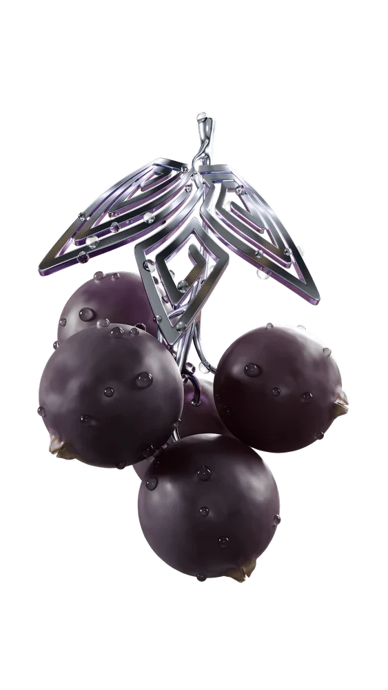 Sapphire Crown Fragrant Blackcurrant Hookah Tobacco - Smoxygen