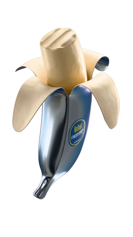 Sapphire Crown Go Bananas! Hookah Tobacco - Smoxygen