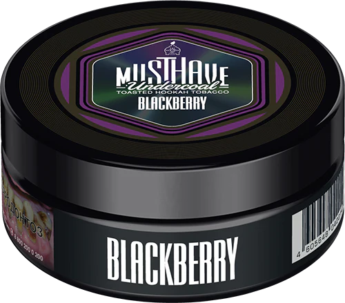Musthave Blackberry Hookah Tobacco 125G - Smoxygen