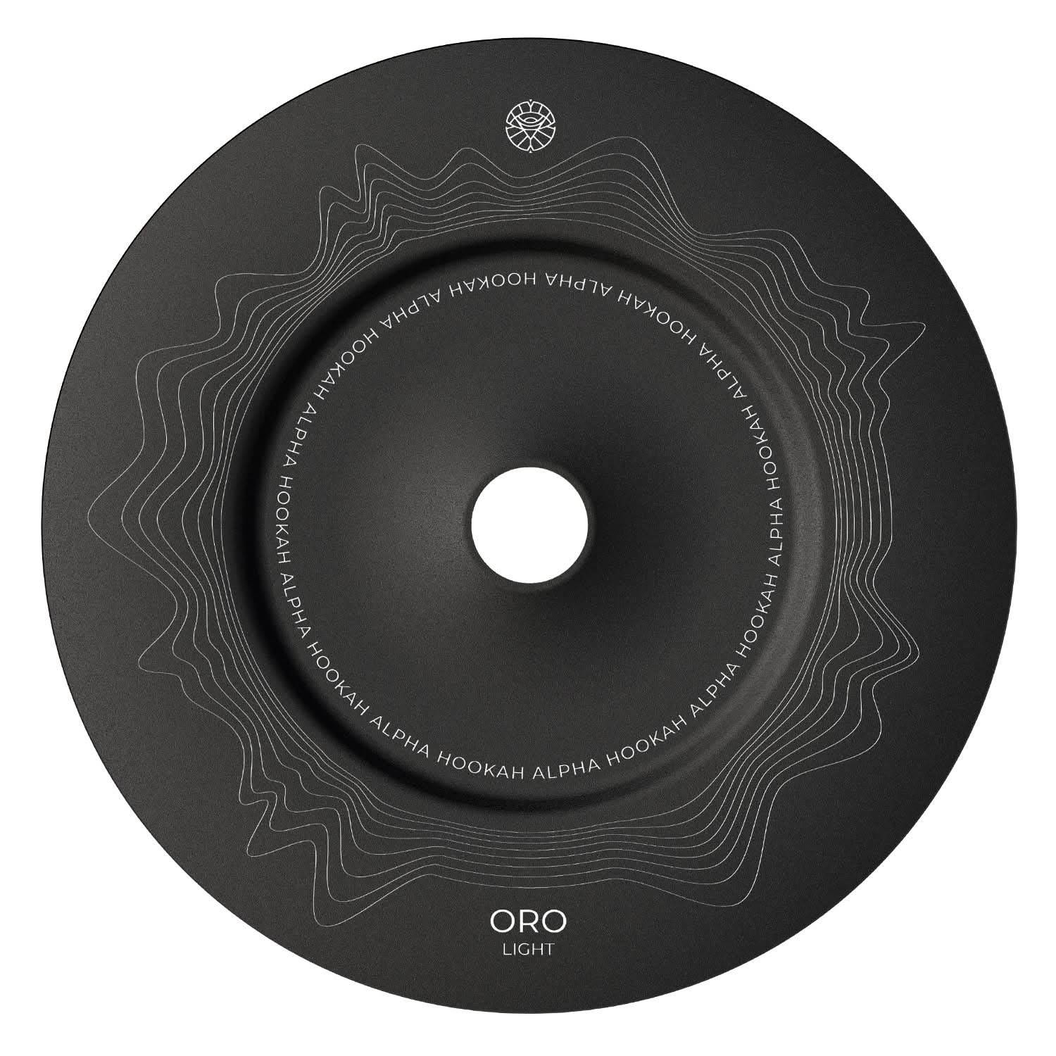 Alpha Hookah ORO Light Black - Smoxygen