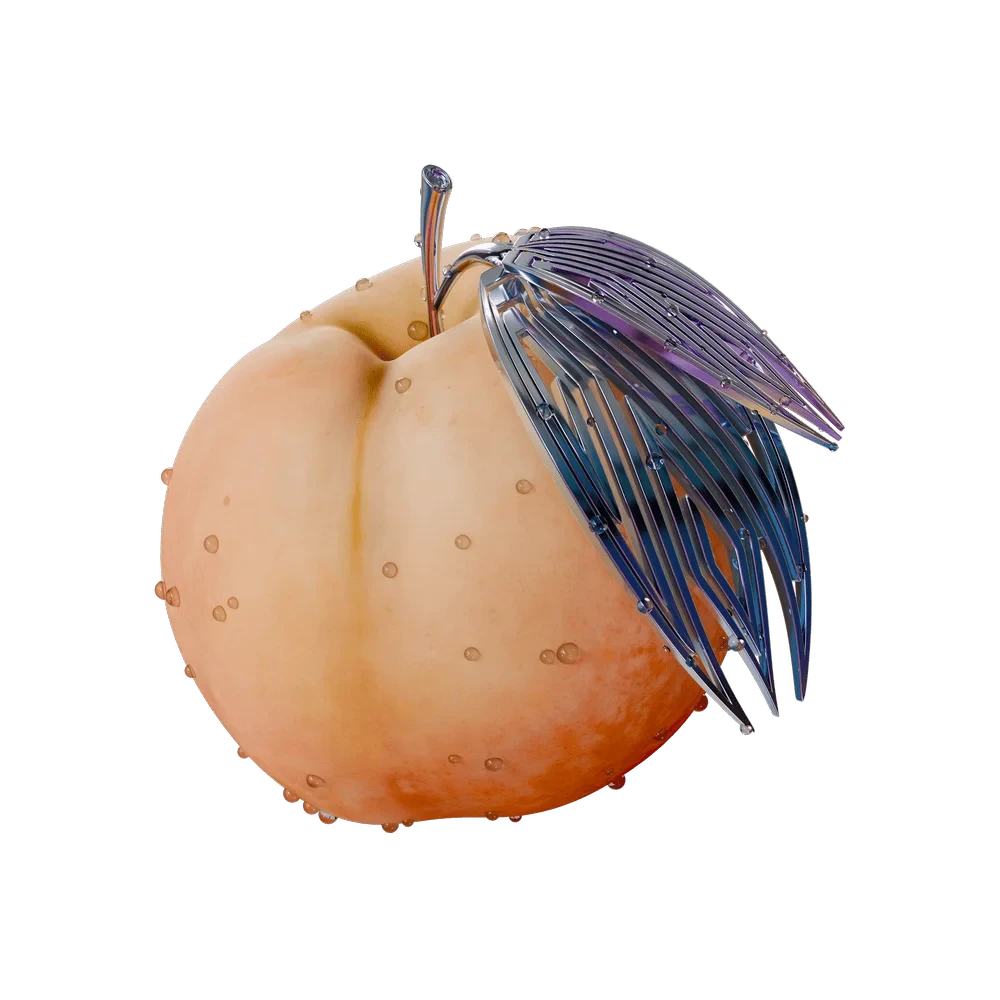 Sapphire Crown Sunny Peach Hookah Tobacco - Smoxygen