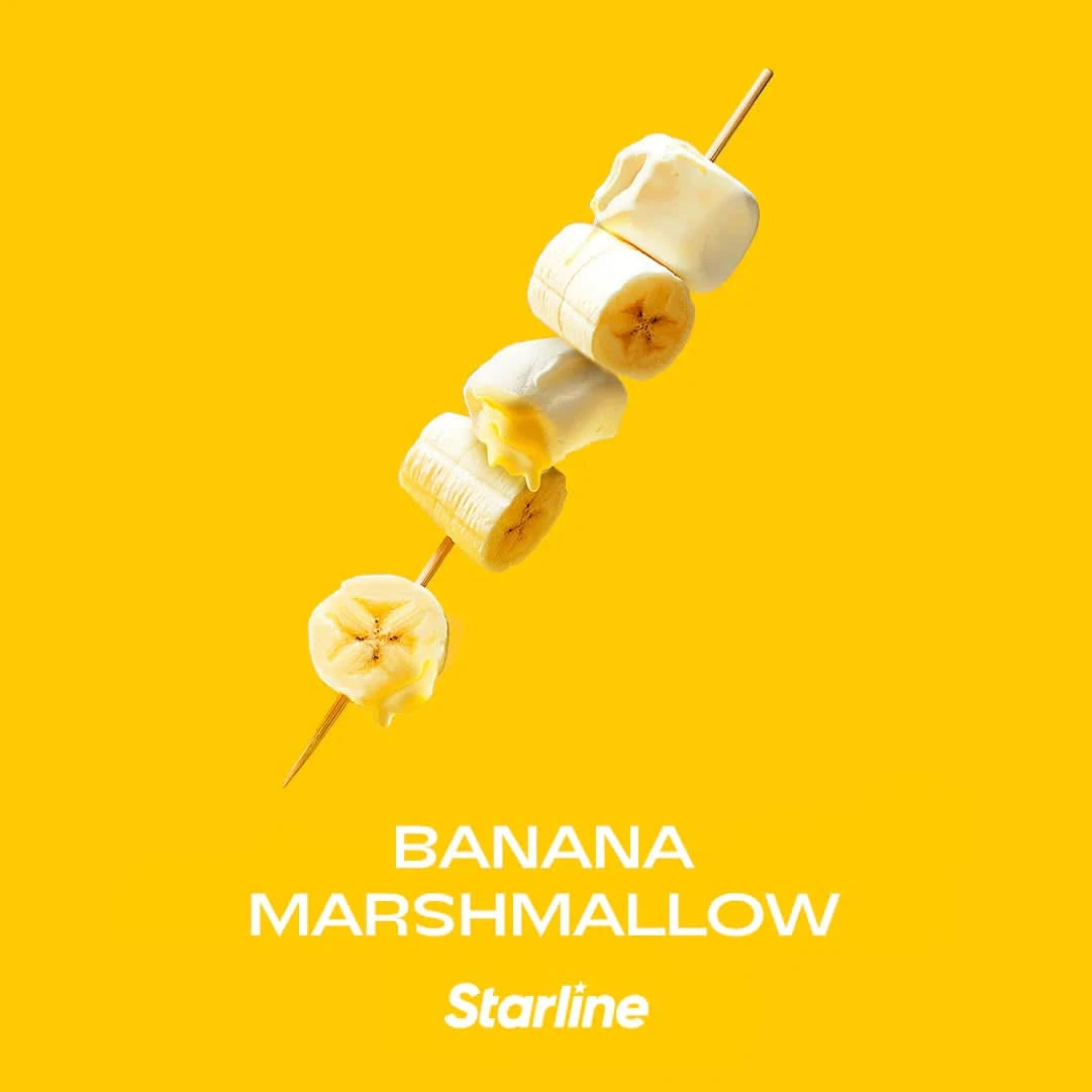 Starline Banana Marshmallow 200G - Smoxygen