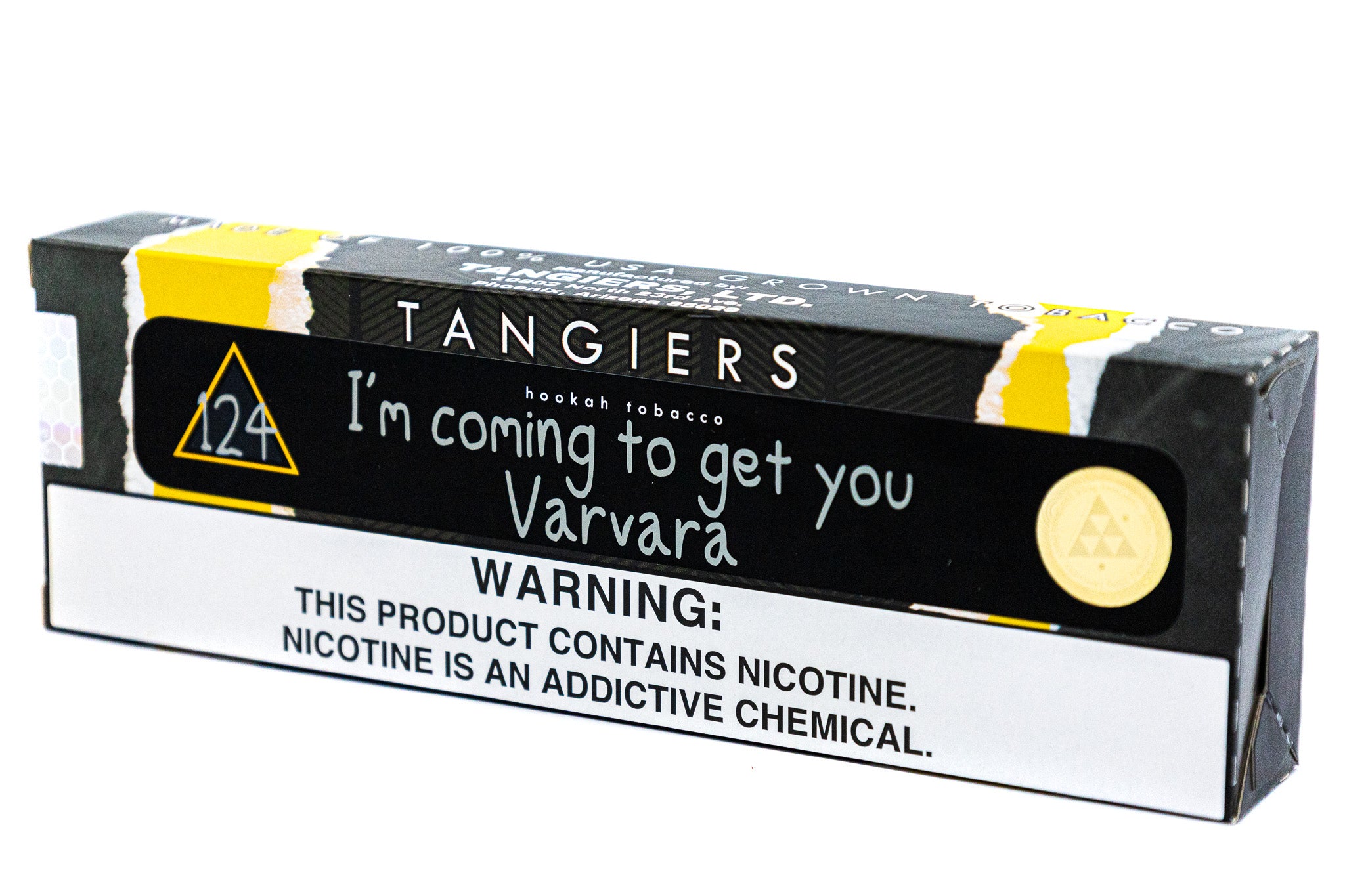 Tangiers I'm coming to get you Varvara Noir 250G - Smoxygen