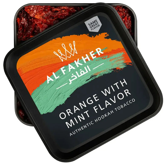 Al Fakher Orange with Mint Hookah Tobacco