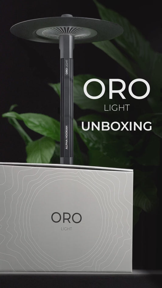 Alpha Hookah ORO Light Black