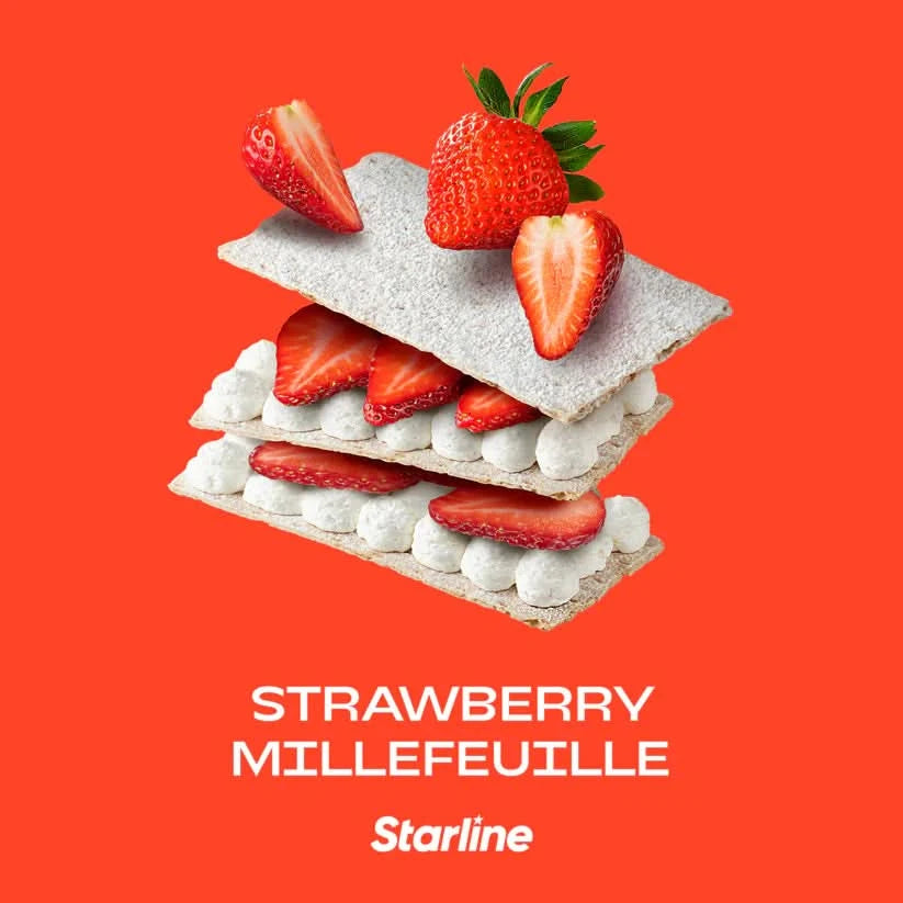 Starline Strawberry Millefeuille 200G - Smoxygen