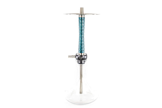 Geometry Hookah Little Bro Rhombus Deep Turquoise