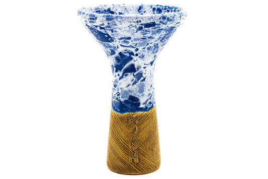 Moon Bowl Phunnel Marble Blue