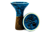 Moon Bowl Killer Marble Blue Black