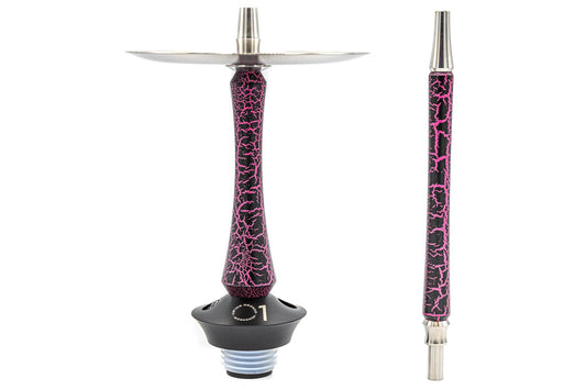 Union Hookah Sleek Crackle Pink