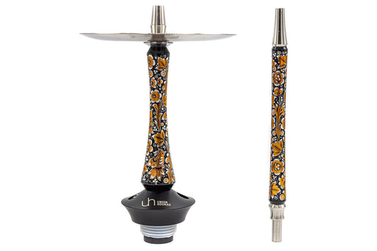 Union Hookah Sleek Khokhloma HD Black