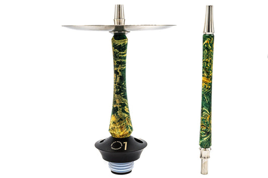 Union Hookah Sleek STAB Green