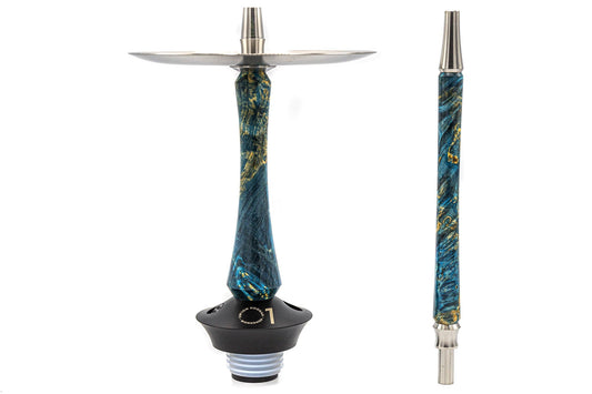 Union Hookah Sleek STAB Blue