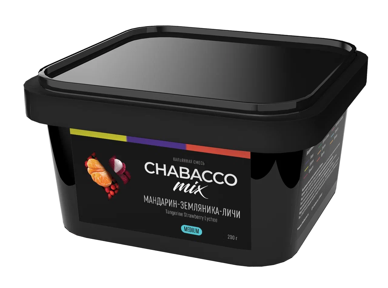 Chabacco Mix Tangerine Strawberry Lychee