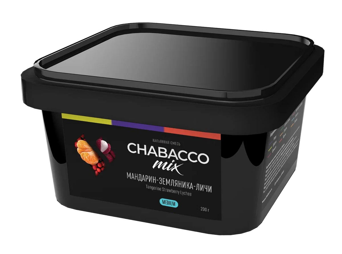 Chabacco Mix Tangerine Strawberry Lychee