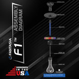 Fantasia Hookah Pipe System KIT F1 - Smoxygen