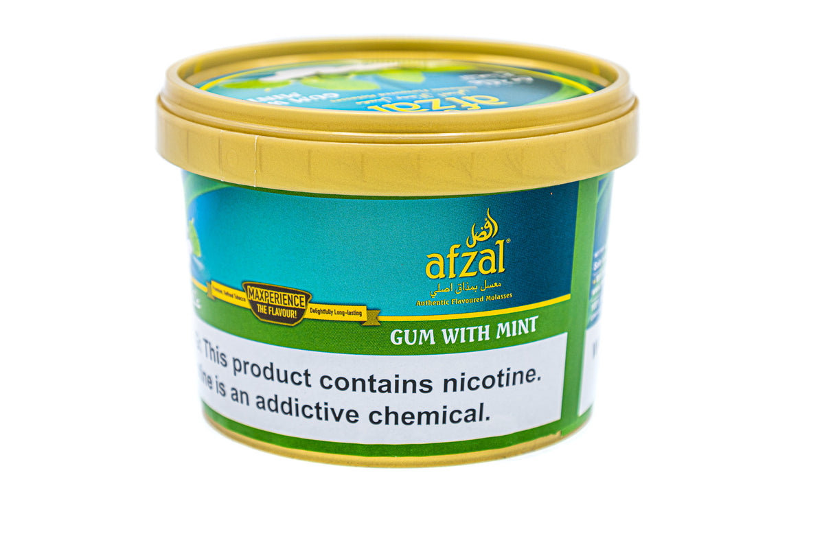 Afzal Gum with Mint 250G - Smoxygen