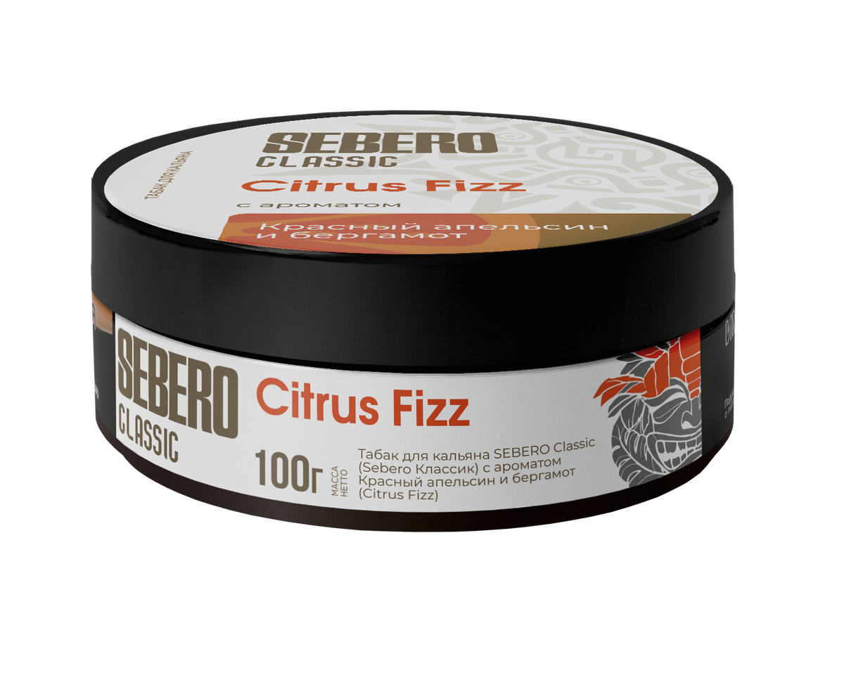 Sebero Classic Citrus Fizz Hookah Tobacco - Smoxygen