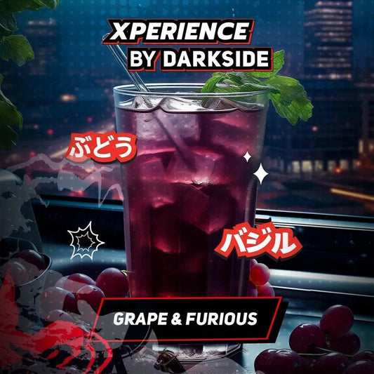 Darkside Xperience Grape&Furious Hookah Tobacco