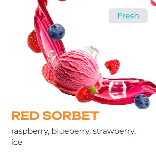 Element Red Sorbet Air Hookah Tobacco - Smoxygen