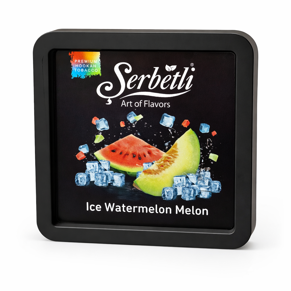 Serbetli Ice Watermelon Melon Hookah Tobacco - Smoxygen