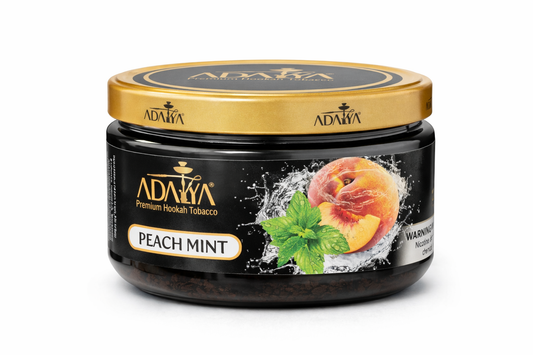 Adalya Peach Mint Hookah Tobacco - Smoxygen