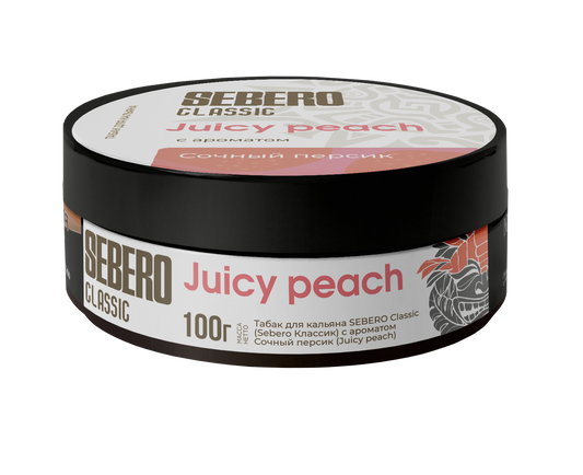 Sebero Classic Juicy Peach Hookah Tobacco - Smoxygen