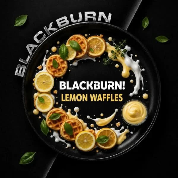 Black Burn Lemon Waffles Hookah Tobacco