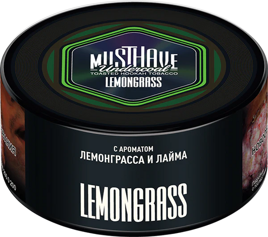 Musthave Lemongrass Hookah Tobacco 125G - Smoxygen