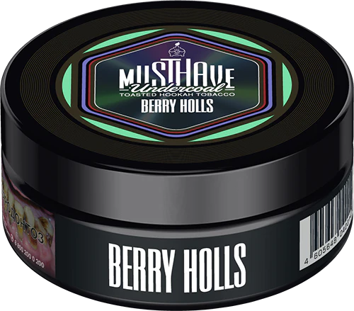 Musthave Berry Holls Hookah Tobacco 125G - Smoxygen