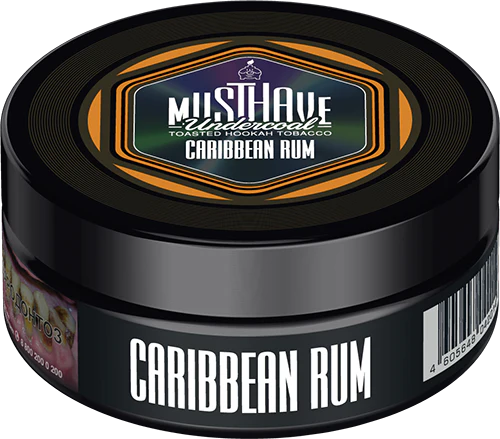 Musthave Caribbean Rum Hookah Tobacco 125G - Smoxygen
