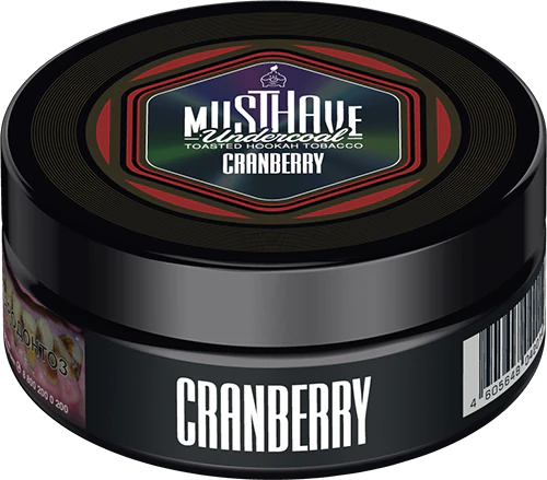 Musthave Cranberry Hookah Tobacco 125G - Smoxygen