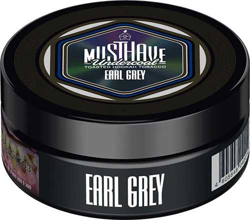 Musthave Earl Grey Hookah Tobacco 125G - Smoxygen
