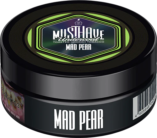 Musthave Mad Pear Hookah Tobacco 125G - Smoxygen