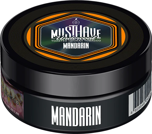Musthave Mandarin Hookah Tobacco 125G - Smoxygen