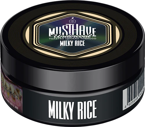 Musthave Milky Rice Hookah Tobacco 125G - Smoxygen