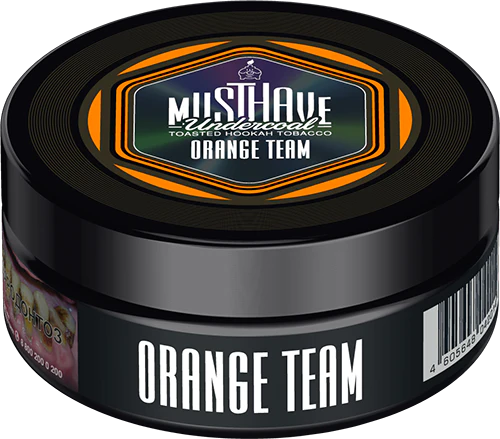 Musthave Orange Team Hookah Tobacco - Smoxygen