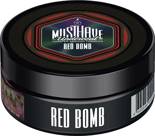 Musthave Red Bomb Hookah Tobacco - Smoxygen