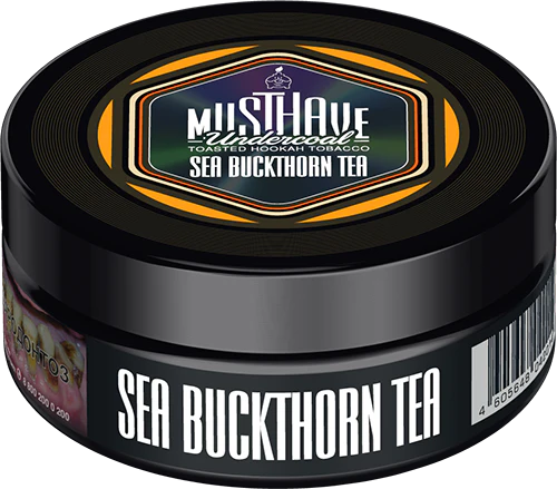 Musthave Sea Buckthorn Tea Hookah Tobacco 125G - Smoxygen