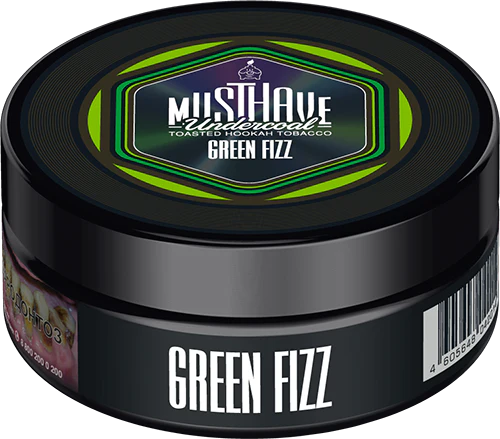 Musthave Green Fizz Hookah Tobacco 125G - Smoxygen