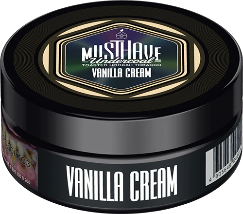 Musthave Vanilla Cream Hookah Tobacco 125G - Smoxygen