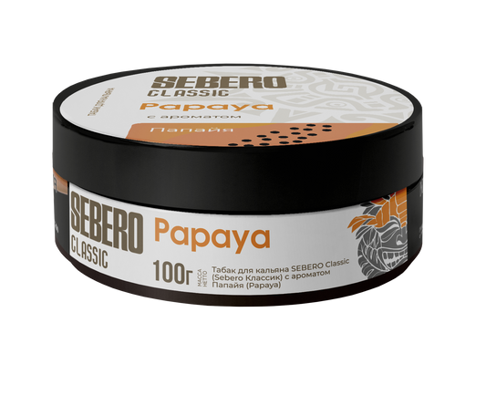 Sebero Classic Papaya Hookah Tobacco - Smoxygen