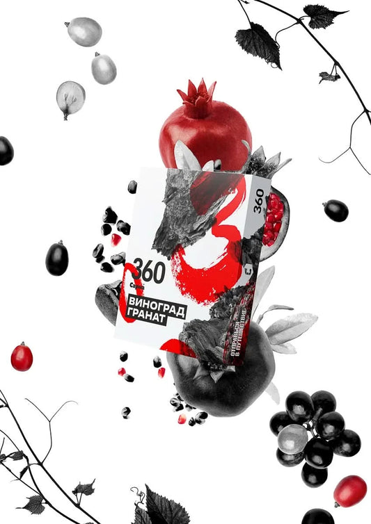 Sarma Hard Grape Pomegranate Hookah Tobacco - Smoxygen