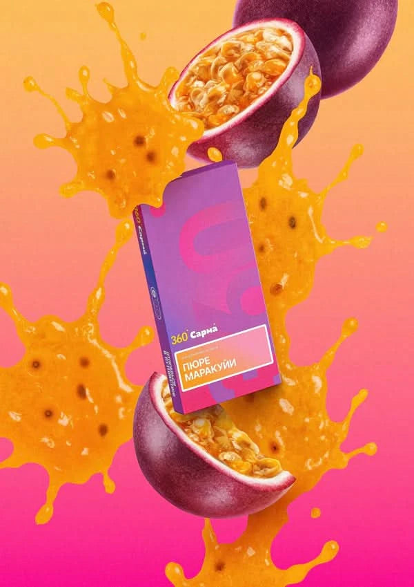 Sarma Soft Passion Fruit Pure Hookah Tobacco - Smoxygen