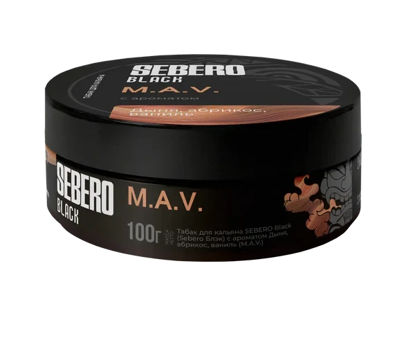 Sebero Black M.A.V Hookah Tobacco - Smoxygen