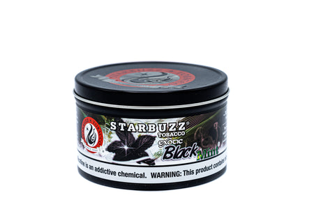 Starbuzz Black Mint 250G - Smoxygen
