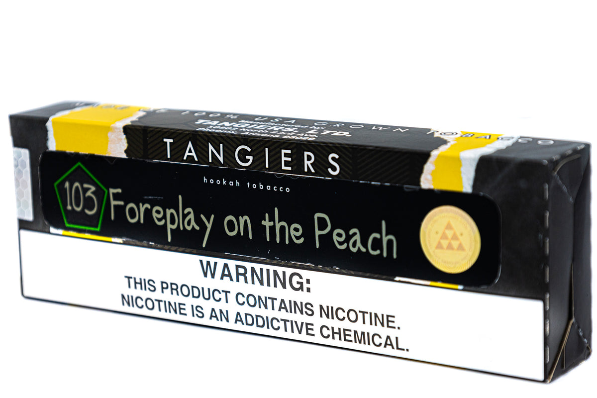 Tangiers Foreplay on the Peach Birquq 250G - Smoxygen