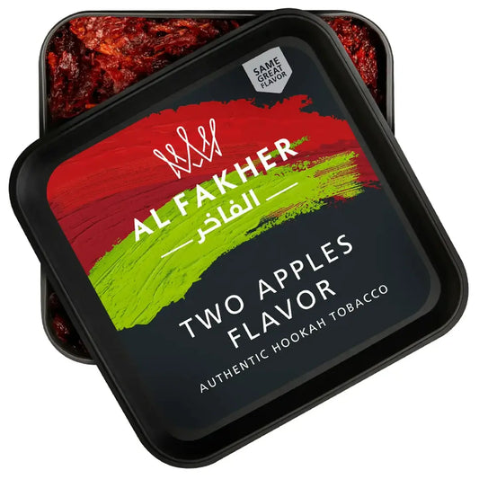 Al Fakher Two Apples Hookah Tobacco