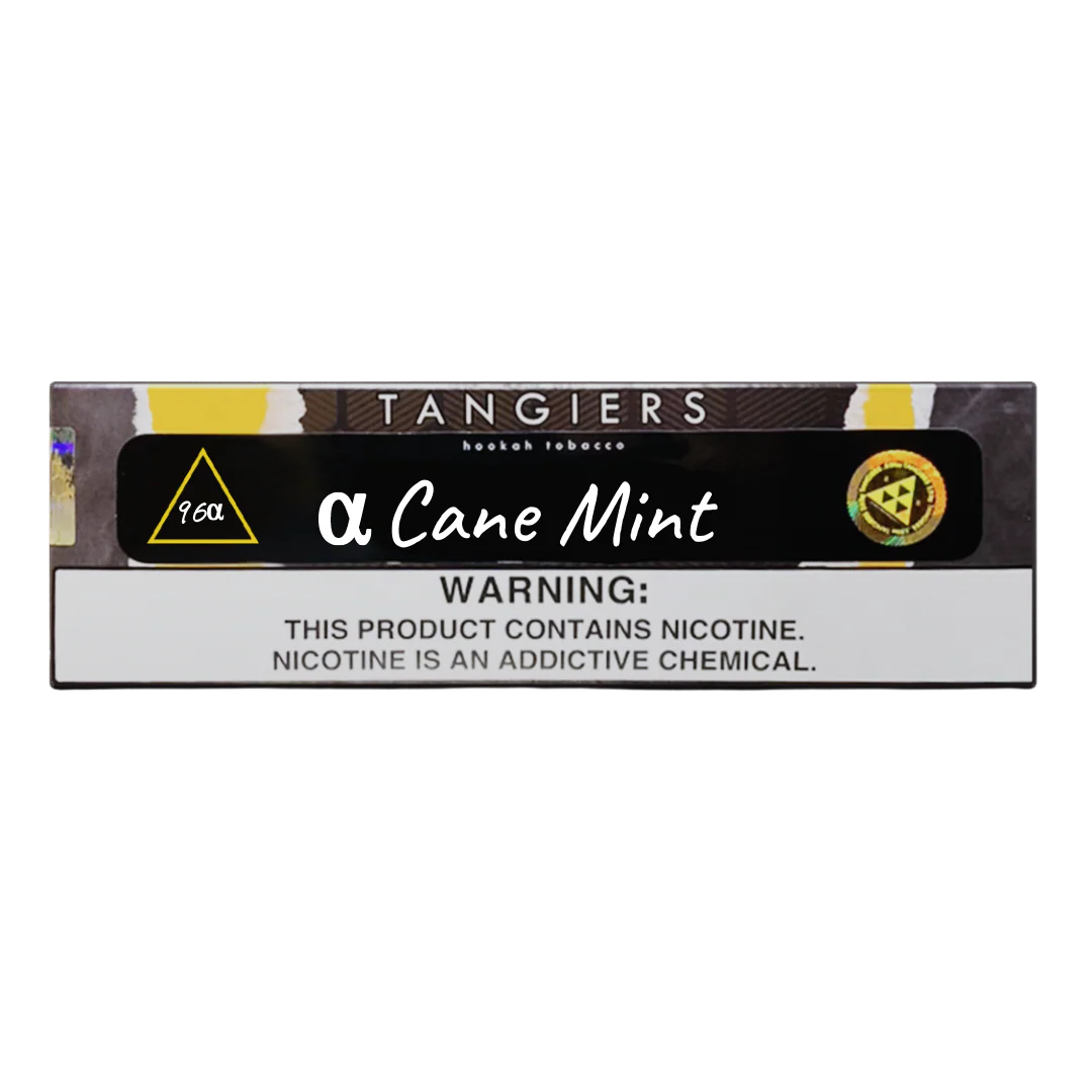 Tangiers Cane Mint alpha Noir Hookah Tobacco 250G