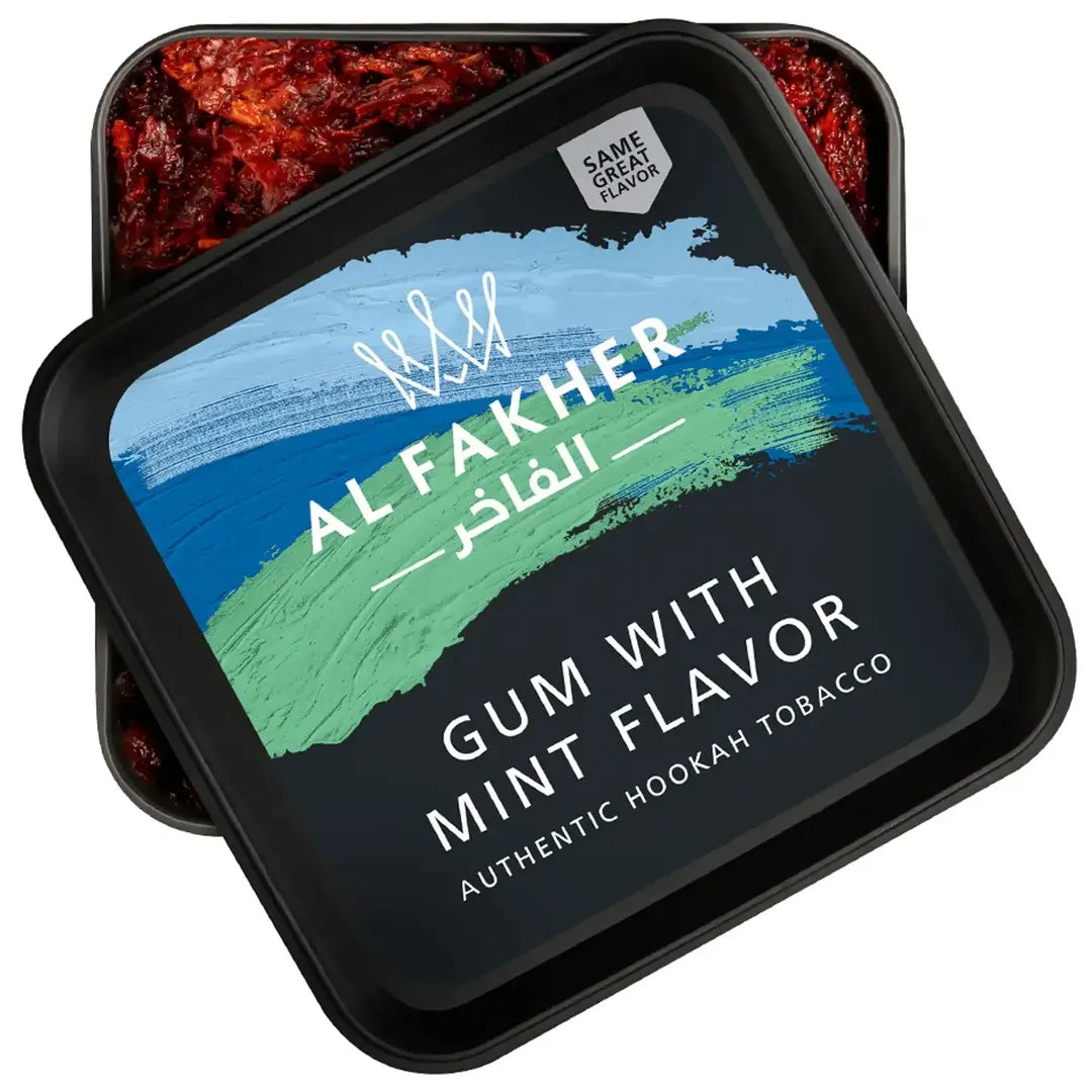 Al Fakher Gum with Mint Hookah Tobacco - Smoxygen